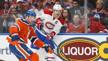 EDMONTON, AB - MARCH 12: Adam Larsson
