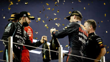 Lewis Hamilton, Max Verstappen, Formula 1 (Photo by ANP Sport via Getty Images)