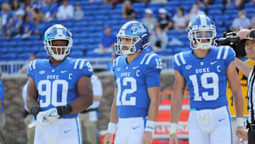 Duke football captains (Jaylynn Nash-USA TODAY Sports)