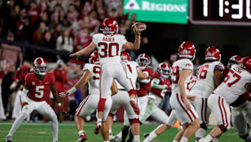 Reid Bauer, Arkansas football (Butch Dill-USA TODAY Sports)