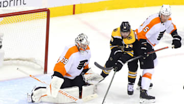 Jake DeBrusk #74, Boston Bruins (Photo by Andre Ringuette/Freestyle Photo/Getty Images)