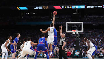 SAN ANTONIO, TX - MARCH 31: Omari Spellman