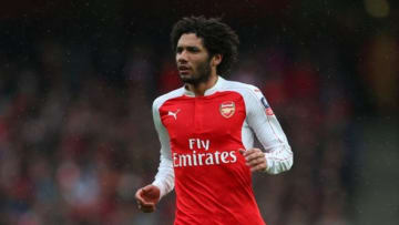 LONDON, ENGLAND - FEBRUARY 20 : Mohamed Elneny of Arsenal during the Emirates FA Cup match between Arsenal and Hull City at the Emirates Stadium on February 20, 2016 in London, England. (Photo by Catherine Ivill - AMA/Getty Images)