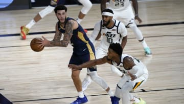 Lonzo Ball #2 of the New Orleans Pelicans(Photo by Ashley Landis-Pool/Getty Images)