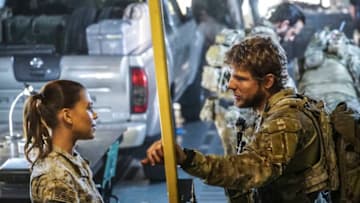 "Rolling Dark" -- Jason and the SEAL team must rescue a Russian scientist and his wife and bring them across the Afghanistan border to safety as Chinese and Russian Special Forces close in, intent on stopping them. Also, Clay endures his first day with Jason's unit, on SEAL TEAM, Wednesday, Dec. 6 (9:00-10:00 PM, ET/PT) on the CBS Television Network. Pictured left to right: Toni Trucks as Lisa Davis and Max Thieriot as Clay Spenser. Photo: Erik Voake/CBS ÃÂ©2017 CBS Broadcasting, Inc. All Rights Reserved