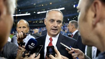 MLB Commissioner Rob Manfred | Houston Astros (Photo by Tom Szczerbowski/Getty Images)