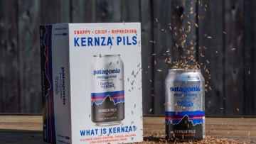 Kernza Pils, photo provided by Dogfish Head