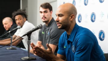 Robert Covington, Dario Saric & Jerryd Bayless | Formerly of the Philadelphia 76ers (Photo by David Sherman/NBAE via Getty Images)