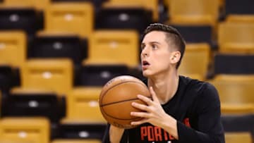 BOSTON, MA - FEBRUARY 04: Zach Collins
