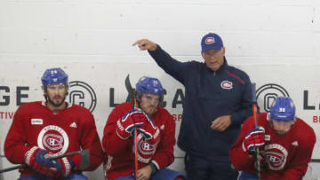 Jul 22, 2020; Montreal, Quebec, CANADA; Montreal Canadiens. Mandatory Credit: Jean-Yves Ahern-USA TODAY Sports
