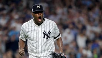 NEW YORK, NY - OCTOBER 09: Luis Severino (Photo by Abbie Parr/Getty Images)