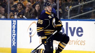 BUFFALO, NY - OCTOBER 8: Rasmus Ristolainen