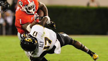 ATHENS, GA - OCTOBER 14: Sony Michel