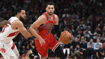 Zach LaVine, Chicago Bulls. Mandatory Credit: Dan Hamilton-USA TODAY Sports