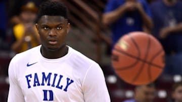 Duke basketball legend Zion Williamson (Photo by Lance King/Getty Images)