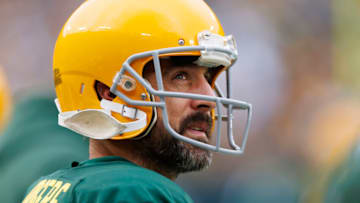 Green Bay Packers quarterback Aaron Rodgers. (Jeff Hanisch-USA TODAY Sports)