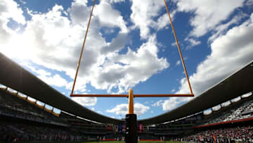 SYDNEY, AUSTRALIA - AUGUST 27: A general view is seen during the College Football Sydney Cup match between Stanford University (Stanford Cardinal) and Rice University (Rice Owls) at Allianz Stadium on August 27, 2017 in Sydney, Australia. (Photo by Mark Kolbe/Getty Images)