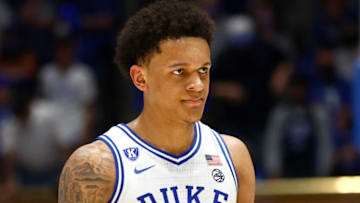 Duke basketball forward Paolo Banchero (Photo by Jared C. Tilton/Getty Images)