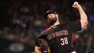 The Phillies have interest in Ray's arb price, left-handed arm and age. Photo by Christian Petersen/Getty Images.