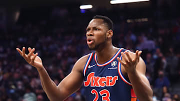 Philadelphia 76ers, Charles Bassey Mandatory Credit: Kelley L Cox-USA TODAY Sports