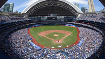 Jul 30, 2016; Toronto, Ontario, CAN; A general view of the Rogers Centre as the Toronto Blue Jays host the Baltimore Orioles. Mandatory Credit: Dan Hamilton-USA TODAY Sports