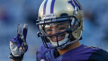 SEATTLE, WA - OCTOBER 28: Wide receiver Dante Pettis