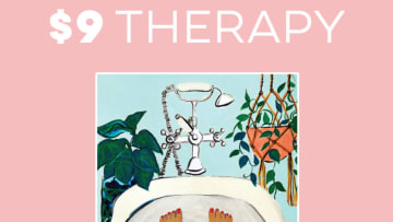 Photo: $9 Therapy by Megan Reid and Nick Greene.. Image Courtesy HarperCollins Publishers
