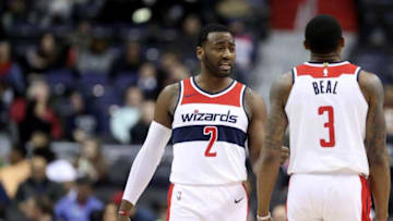 New York Knicks. John Wall. (Photo by Rob Carr/Getty Images)
