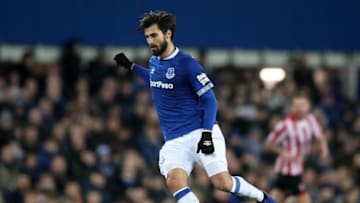 Everton's Andre Gomes (Photo by Nick Potts/PA Images via Getty Images)