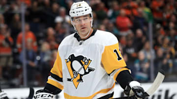 Patrick Marleau #12 of the Pittsburgh Penguins. (Photo by Sean M. Haffey/Getty Images)