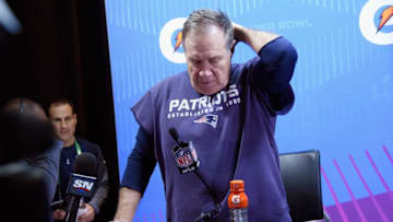 Head coach Bill Belichick of the New England Patriots (Photo by Larry Busacca/Getty Images)