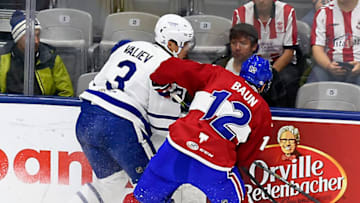 TORONTO, ON - OCTOBER 28: Kyle Baun