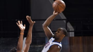 Brooklyn Nets Long Island Nets Theo Pinson. Mandatory Copyright Notice: Copyright 2019 NBAE (Photo by Fernando Medina/NBAE via Getty Images)