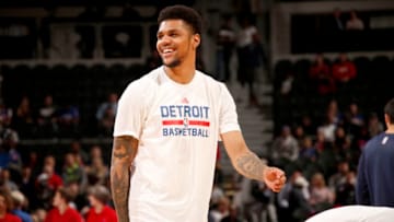 AUBURN HILLS, MI - NOVEMBER 14: Michael Gbinije