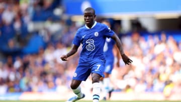 N'Golo Kante of Chelsea (Photo by Marc Atkins/Getty Images)