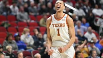 Dylan Disu, Texas basketball. Mandatory Credit: Jeffrey Becker-USA TODAY Sports