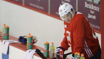 Connor McMichael, Washington Capitals Mandatory Credit: Geoff Burke-USA TODAY Sports