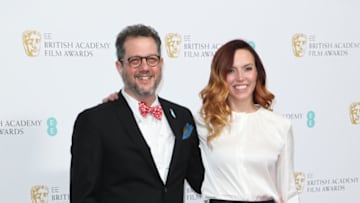 LONDON, ENGLAND - FEBRUARY 01: Michael Giacchino and guest attends the EE British Academy Film Awards 2020 Nominees' Party at Kensington Palace on February 01, 2020 in London, England. (Photo by Lia Toby/Getty Images)