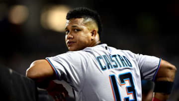 Starlin Castro, Miami Marlins, New York Yankees (Photo by Emilee Chinn/Getty Images)
