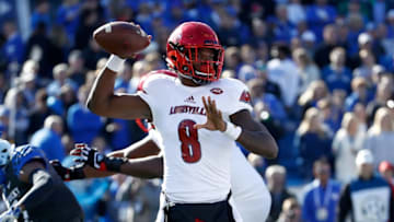 LEXINGTON, KY - NOVEMBER 25: Lamar Jackson