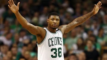 BOSTON, MA - MAY 17: Marcus Smart