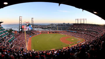 SAN FRANCISCO, CA - OCTOBER 26: A general view during Game Five of the 2014 World Series between the San Francisco Giants and the Kansas City Royals at AT&T Park on October 26, 2014 in San Francisco, California. (Photo by Jamie Squire/Getty Images)