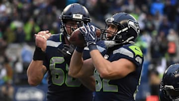 SEATTLE, WA - NOVEMBER 05: Tight end Luke Willson