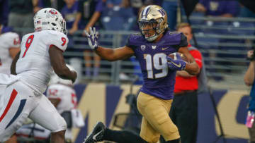 SEATTLE, WA - SEPTEMBER 16: Tight end Hunter Bryant