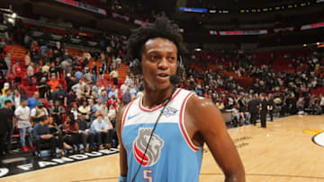 Sacramento Kings De'Aaron Fox(Photo by Oscar Baldizon/NBAE via Getty Images)