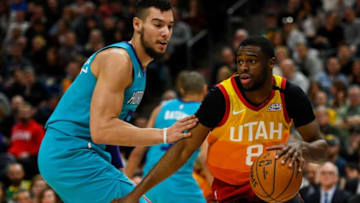 Charlotte Hornets Willy Hernangomez. (Photo by Alex Goodlett/Getty Images)