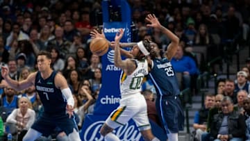 Utah Jazz guard Jordan Clarkson (Jerome Miron-USA TODAY Sports)