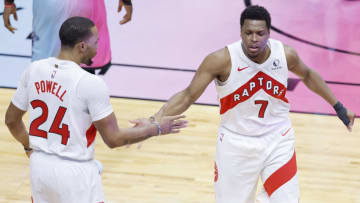 Norman Powell, Kyle Lowry (Photo by Michael Reaves/Getty Images)