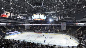 KHL (Photo credit should read VIKTOR DRACHEV/AFP via Getty Images)