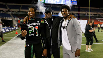 Deion Sanders son Shilo had "by far the most impressive clip" at Colorado football fall camp according to BuffStampede's staff Mandatory Credit: Kim Klement-USA TODAY Sports